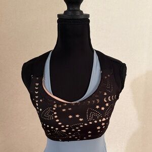 NEW YEAR, NEW YOU! Onzie Nightsky Black Sports Bra